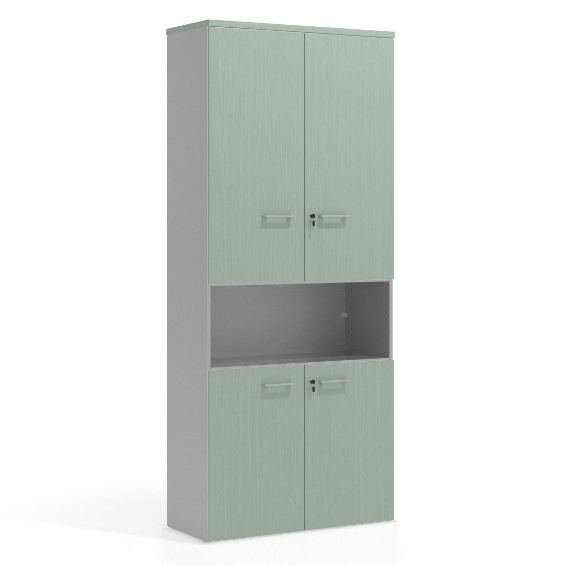 armario de oficina iris colors puerta baja puerta mediana puertas 2h3h 1