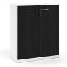 armario de oficina 109x92 bocamina strong puertas de melamina blanco 1