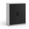Armario de persiana Strong 109x92cm, estructura aluminio - NEGRO