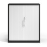 armario de persiana 109x92 blanco strong negro 4