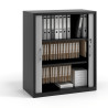 armario de persiana 109x92 aluminio strong negro 3