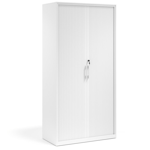 Armario de persiana Strong 185x92cm, estructura blanca - BLANCO, 185X92