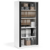 armario de persiana 185x92 negro strong puertas de persiana blanco 3