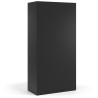 armario de persiana 185x92 aluminio strong negro 5