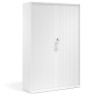 Armario de persiana Strong 185x120cm, estructura blanca - BLANCO