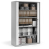 armario de persiana 185x120 blanco strong aluminio 3