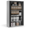 armario de persiana 185x120 negro strong aluminio 3