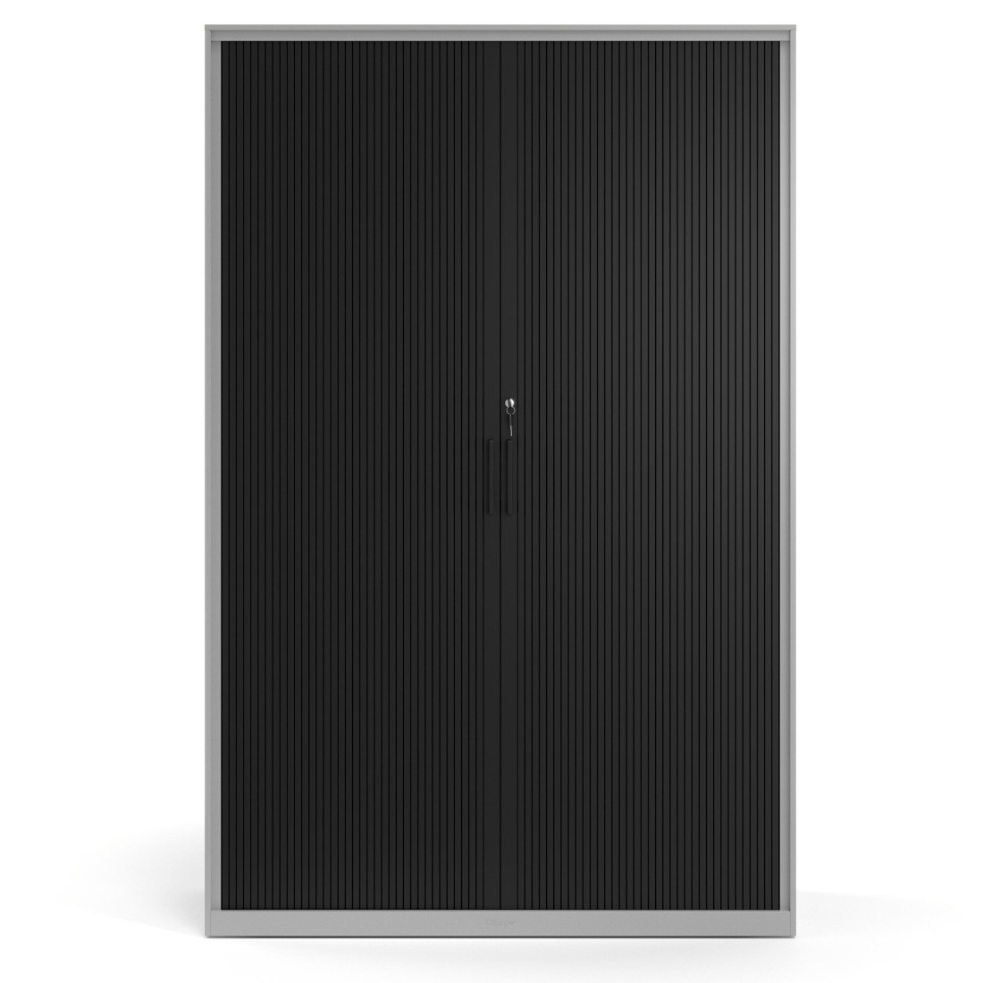 armario de persiana 185x120 negro strong aluminio 4