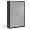 Armario de persiana Strong 185x120cm, estructura negro - Aluminio