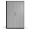 armario de persiana 185x120 aluminio strong negro 4