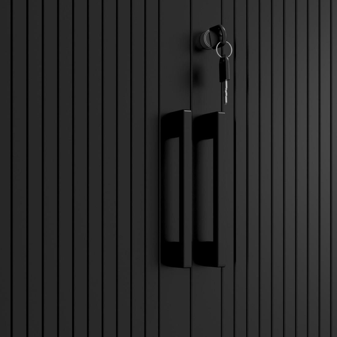 armario de persiana 185x120 negro strong negro 6