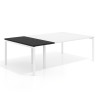 Mesa de cabecera kube para bench 142 estructura blanca - BOCAMINA