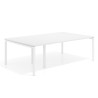 Mesa de cabecera kube para bench 142 estructura blanca - BLANCO MATE