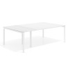 Mesa de cabecera kube para bench 142 estructura blanca - ALBO