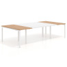 repuesto para mesa de oficina 142x68 siroco cabecera kube 2