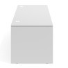 Mesa de Oficina Work fondo 80 estructura monocolor
