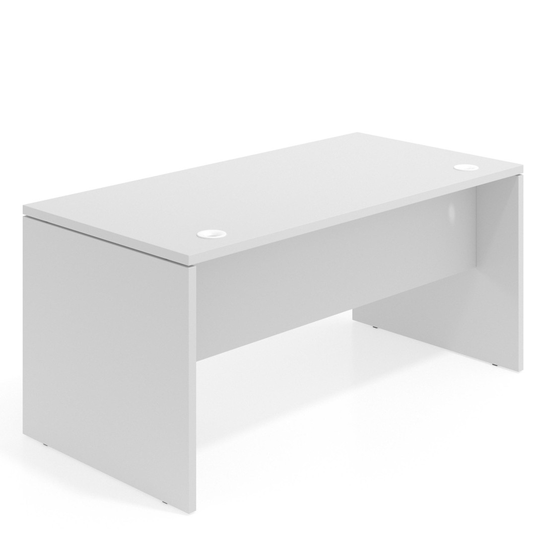 Mesa de Oficina Work fondo 80 estructura monocolor