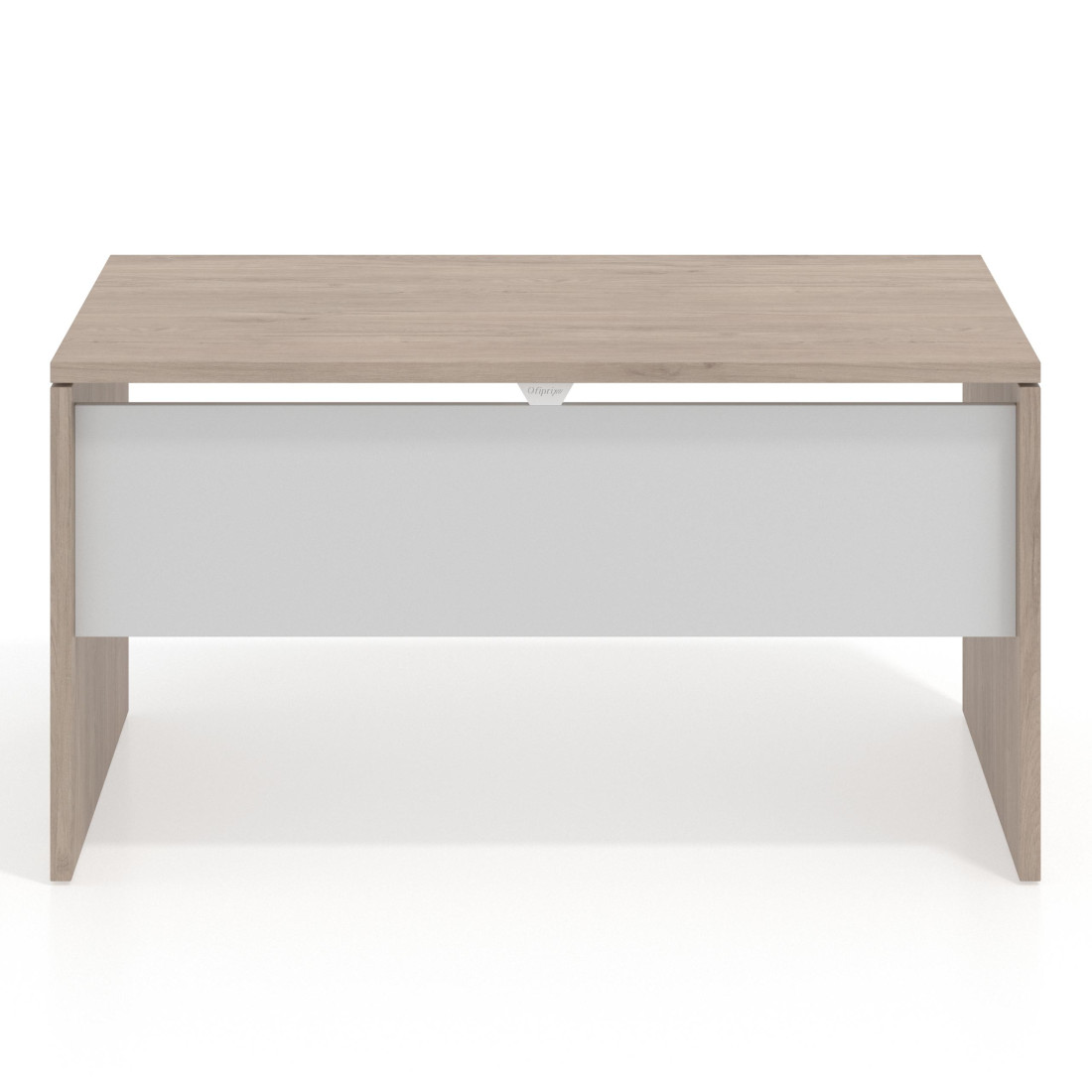 Mesa de Oficina Work fondo 60 estructura bicolor