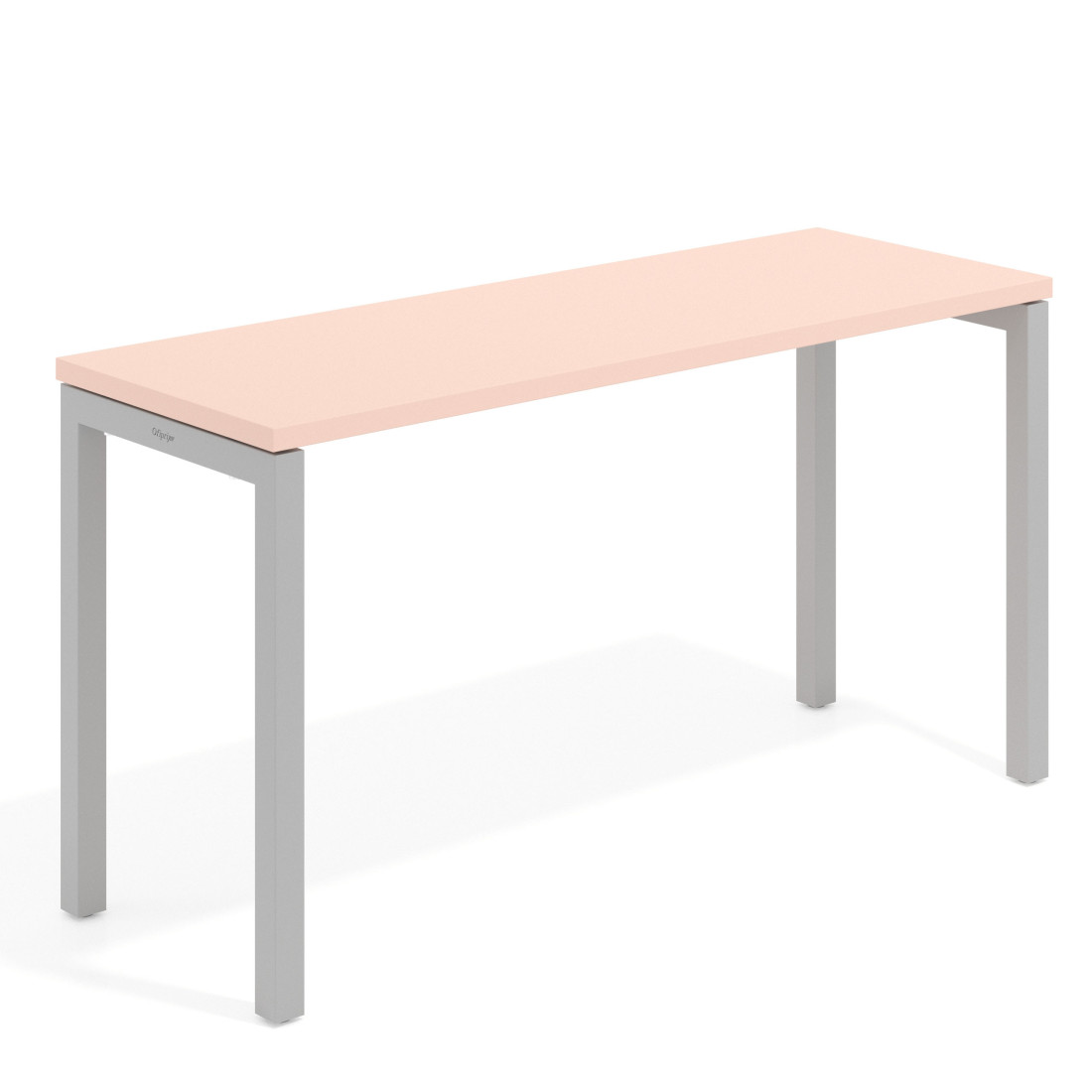 mesa de escritorio 100x50 rosa nube kube mesa individual fondo 50cm recto 1