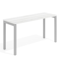 Mesa de formación fondo 50cm Kube estructura aluminio - ALBO, 68x50