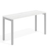 mesa de escritorio 100x50 albo kube mesa individual fondo 50cm recto 1