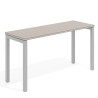 mesa de escritorio 100x50 rayado coco kube mesa individual fondo 50cm recto 1