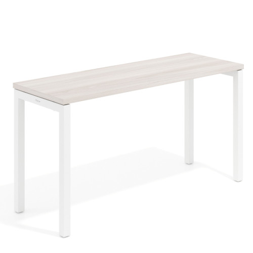 Mesa de formación fondo 50cm Kube estructura blanco - 100x50