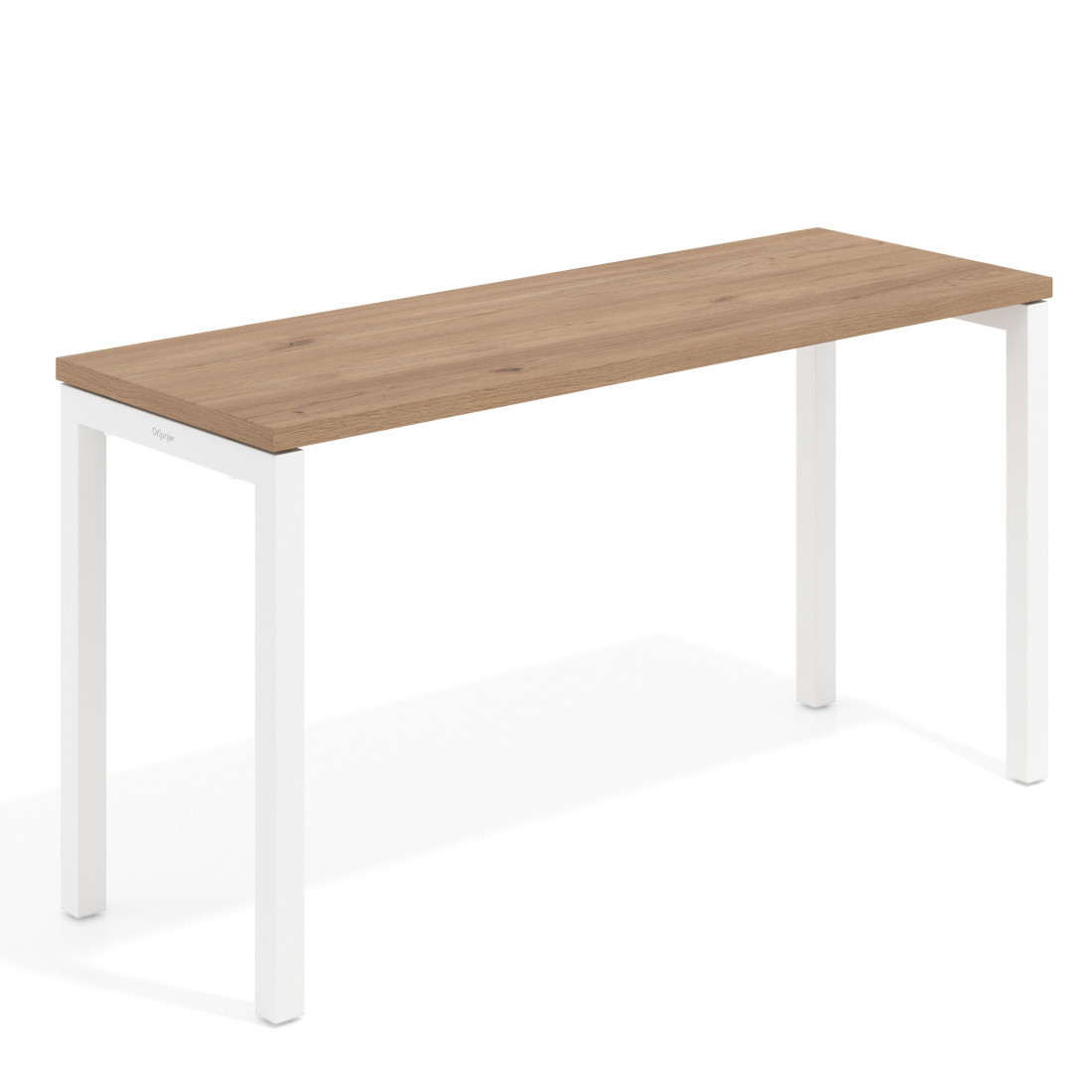 mesa de escritorio 100x50 naturale kube mesa individual fondo 50cm recto 1