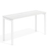 mesa de escritorio 68x50 albo kube mesa individual fondo 50cm recto 1