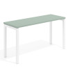 mesa de escritorio 100x50 iris kube mesa individual fondo 50cm recto 1