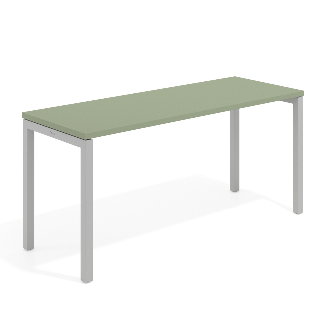 mesa de escritorio 100x60 sauce kube mesa individual fondo 60cm recto 1