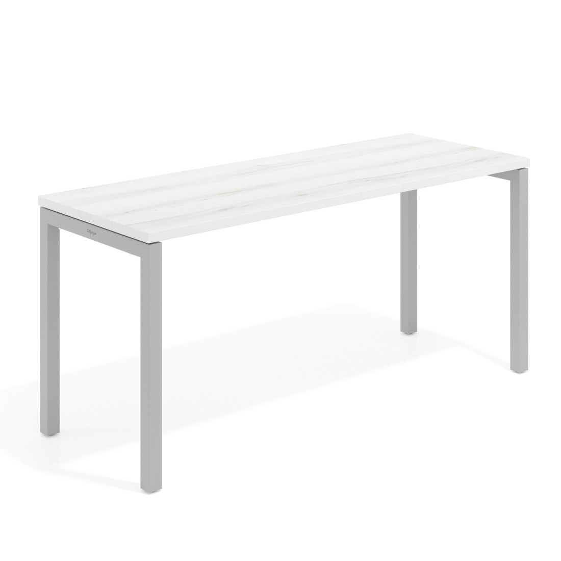 mesa de escritorio 100x60 albo kube mesa individual fondo 60cm recto 1