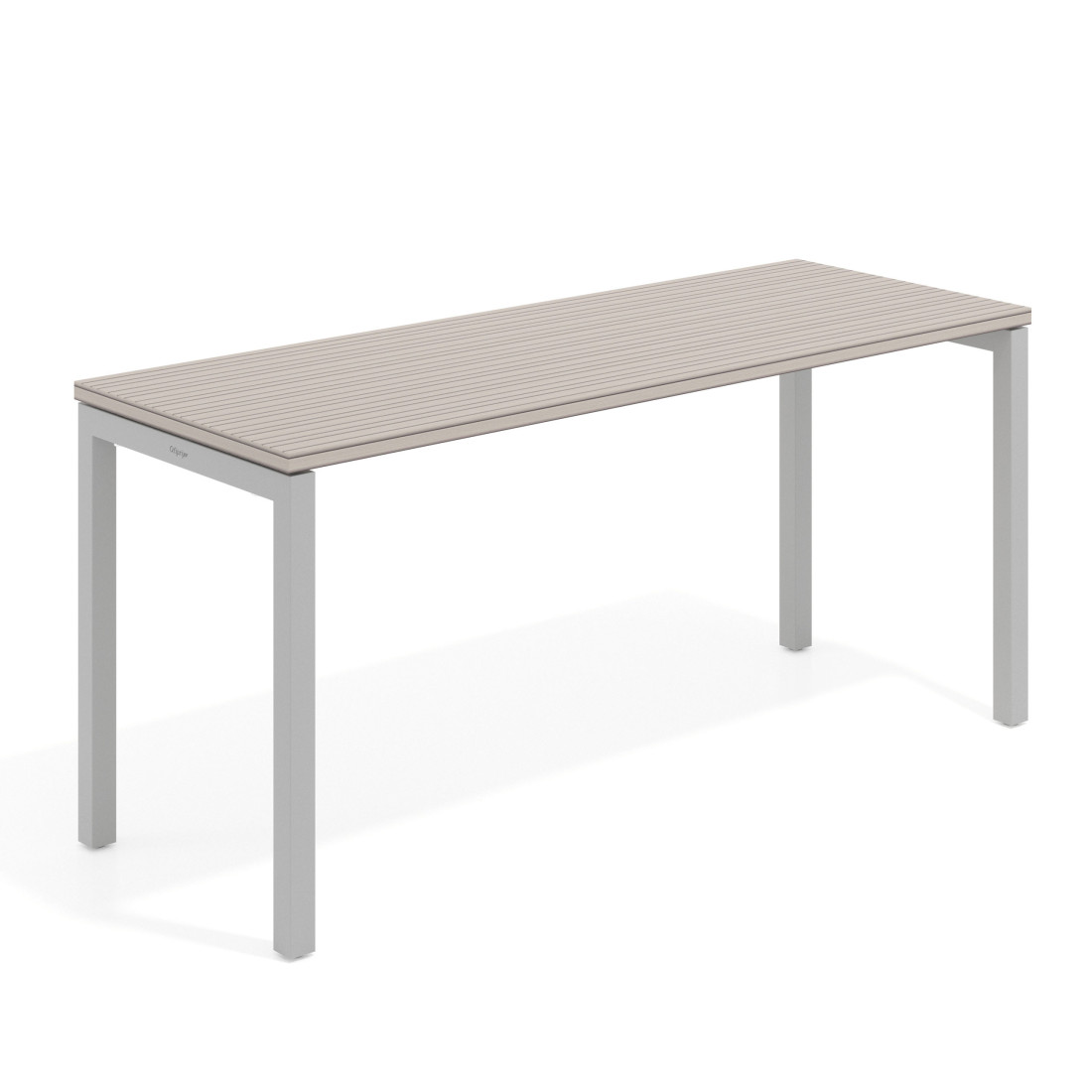 mesa de escritorio 100x60 rayado coco kube mesa individual fondo 60cm recto 1