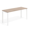 mesa de escritorio 100x60 sahara kube mesa individual fondo 60cm recto 1