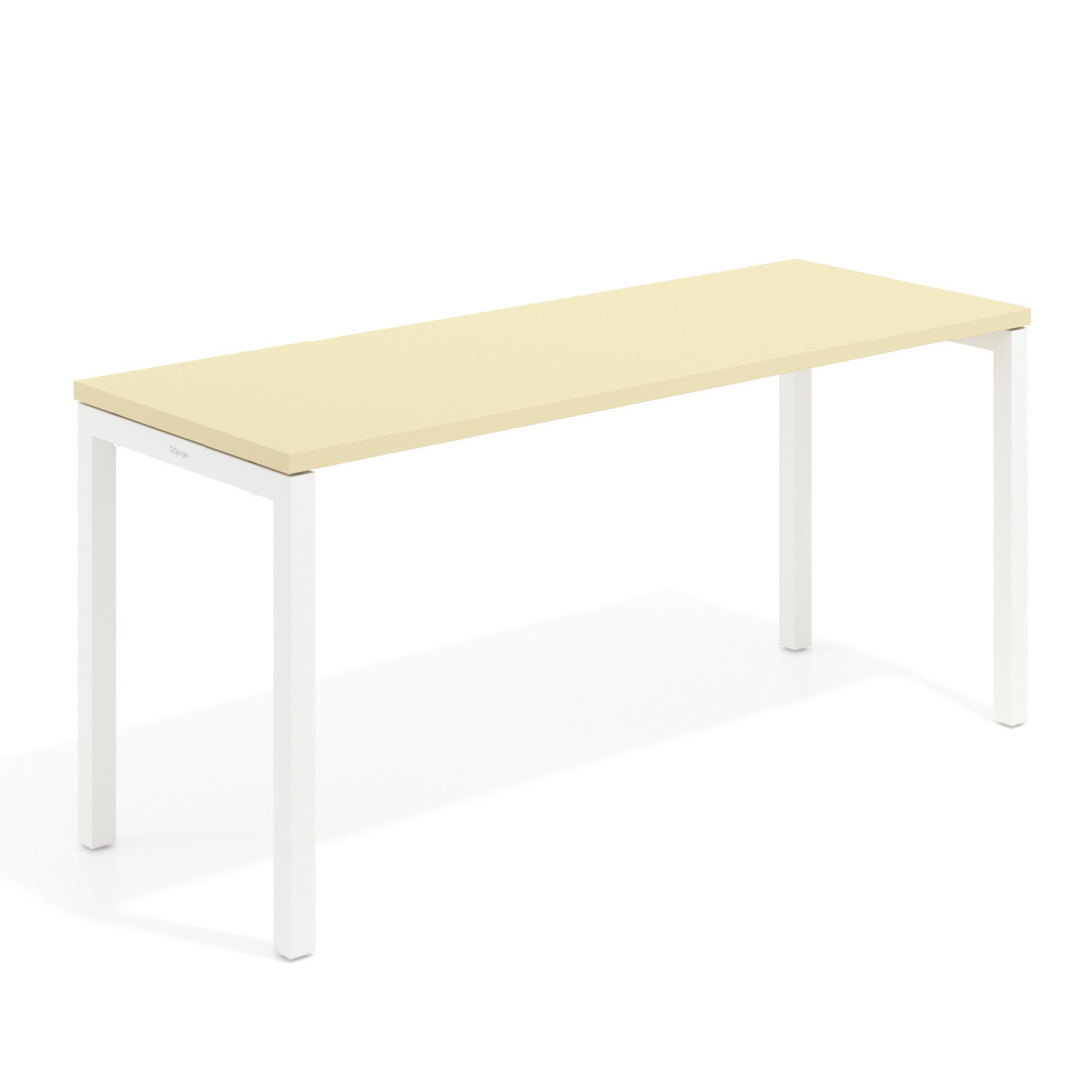 mesa de escritorio 100x60 salvia kube mesa individual fondo 60cm recto 1