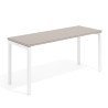 mesa de escritorio 100x60 rayado coco kube mesa individual fondo 60cm recto 1