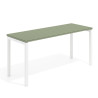 mesa de escritorio 100x60 rayado sauce kube mesa individual fondo 60cm recto 1