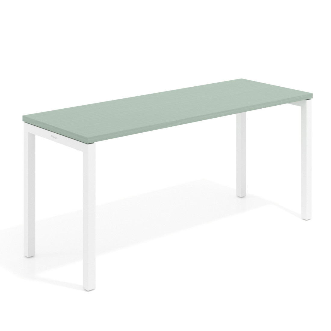 mesa de escritorio 100x60 iris kube mesa individual fondo 60cm recto 1