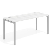 Mesa de oficina Kube fondo 68cm estructura aluminio - ALBO, 140X68