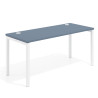 mesa de escritorio 160x68 azul talco kube mesa individual fondo 68cm recto 1