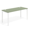 mesa de escritorio 100x68 sauce kube mesa individual fondo 68cm recto 1