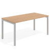 mesa de escritorio 100x80 siroco kube mesa individual fondo 80cm recto 1