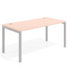 mesa de escritorio 100x80 rosa nube kube mesa individual fondo 80cm recto 1