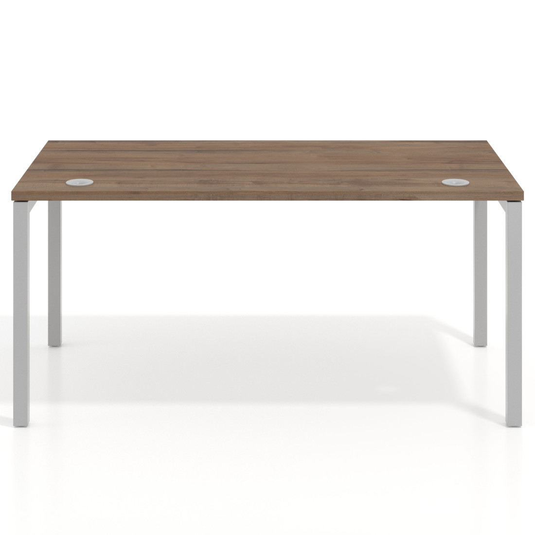 Mesa de oficina Kube fondo 80cm estructura aluminio