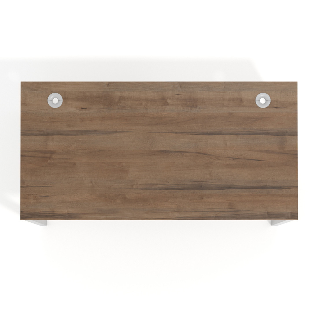 Mesa de oficina Kube fondo 80cm estructura aluminio