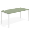 mesa de escritorio 100x80 sauce kube mesa individual fondo 80cm recto 1