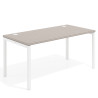 mesa de escritorio 100x80 rayado coco kube mesa individual fondo 80cm recto 1