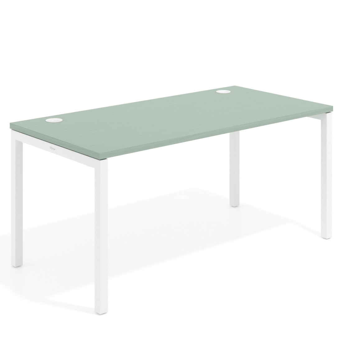 mesa de escritorio 100x80 iris kube mesa individual fondo 80cm recto 1