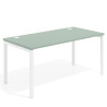 mesa de escritorio 100x80 iris kube mesa individual fondo 80cm recto 1