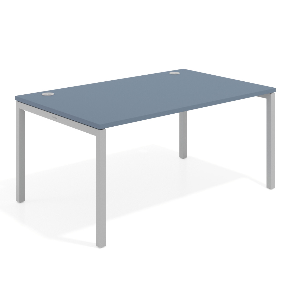 mesa de escritorio 100x100 azul talco kube mesa individual fondo 100cm recto 1